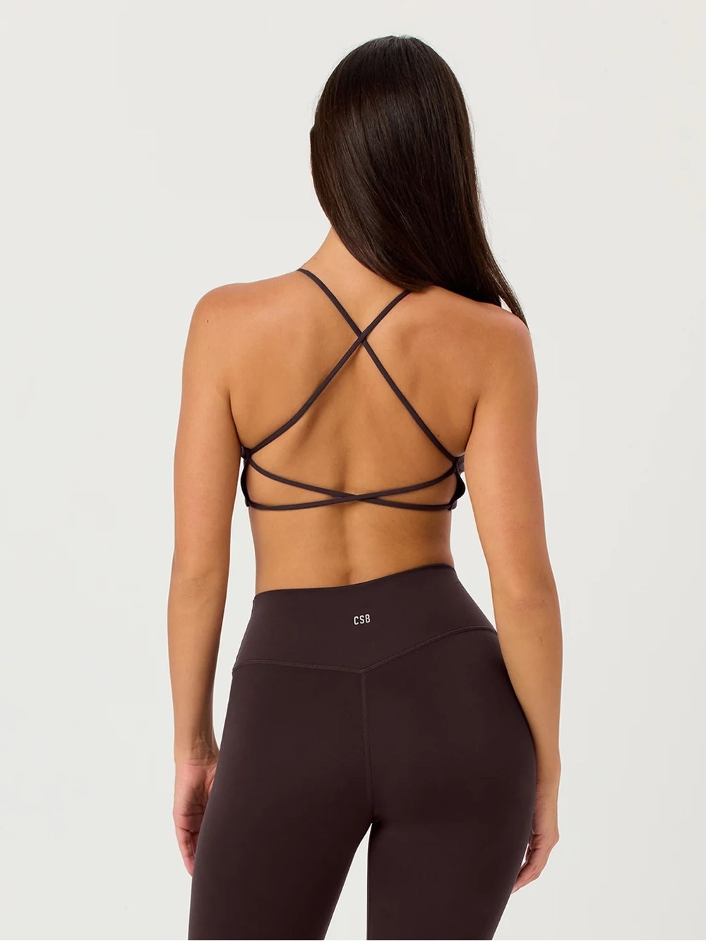 NWT CSB Serenity Lexi Crop XS in Espresso - Picture 3 of 9